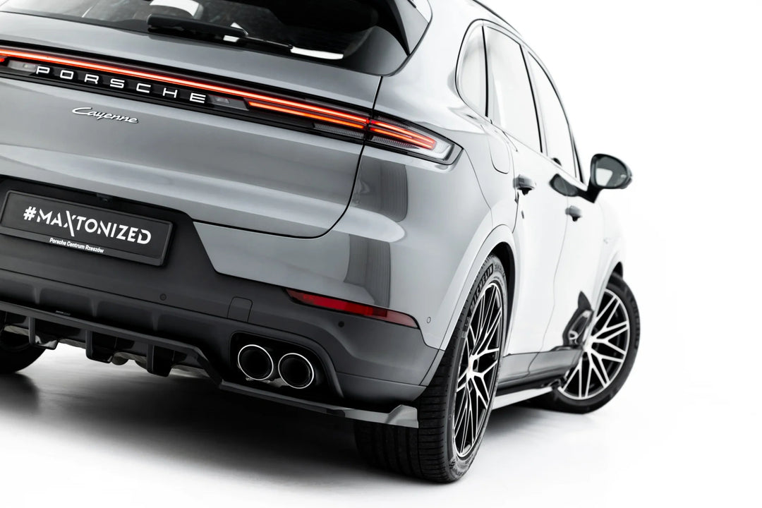 CENTRAL REAR SPLITTER (WITH VERTICAL BARS) PORSCHE CAYENNE COUPE MK3