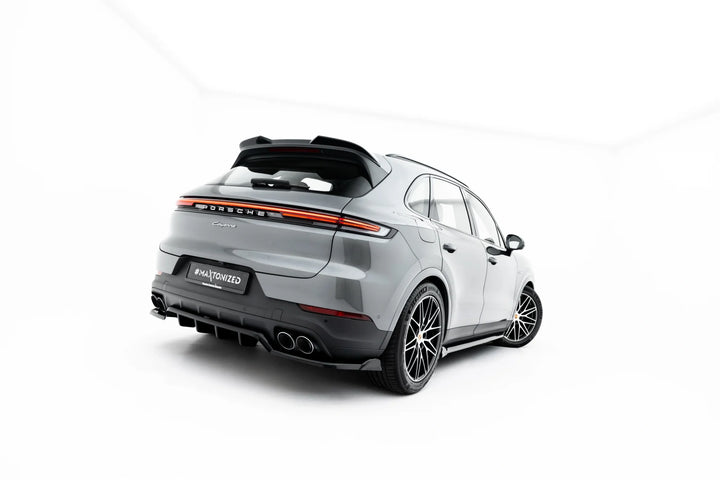 CENTRAL REAR SPLITTER (WITH VERTICAL BARS) PORSCHE CAYENNE COUPE MK3