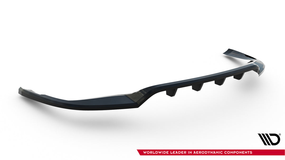 CENTRAL REAR SPLITTER (WITH VERTICAL BARS) PORSCHE PANAMERA E-HYBRID 971 FACELIFT