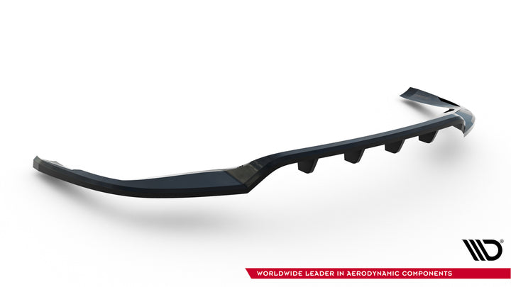 CENTRAL REAR SPLITTER (WITH VERTICAL BARS) PORSCHE PANAMERA E-HYBRID 971 FACELIFT