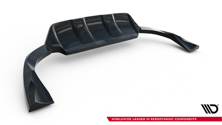 Rear Splitter (with vertical bars) suitable for Volvo XC60 Mk1 Facelift