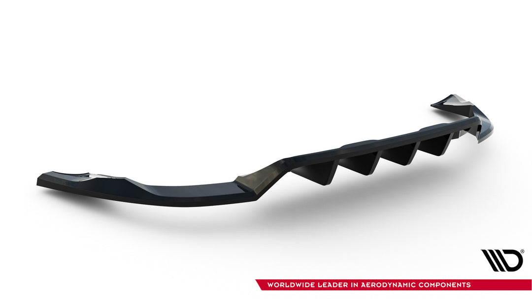 Rear Splitter (with vertical bars) suitable for Volvo XC60 Mk1 Facelift