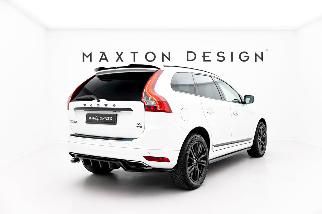 Rear Splitter (with vertical bars) suitable for Volvo XC60 Mk1 Facelift