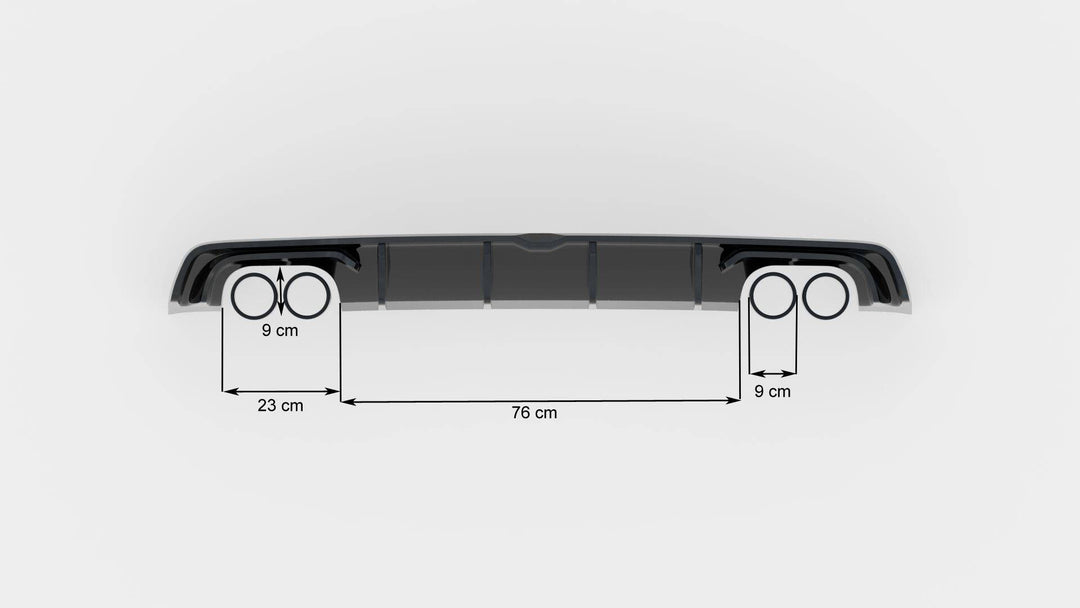 REAR VALANCE AUDI S3 SEDAN 8V