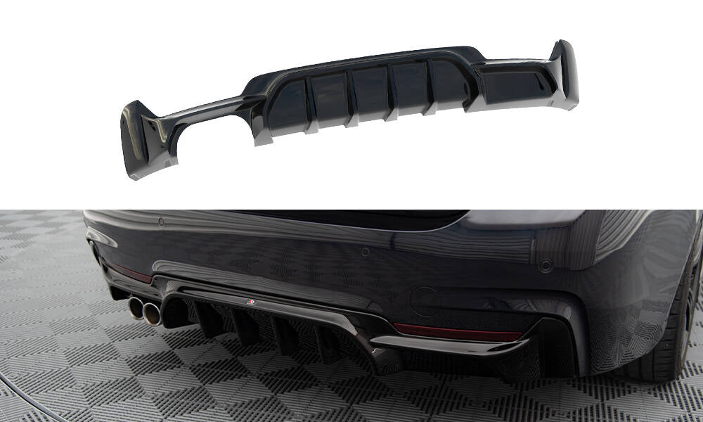 Rear Valance BMW 4 Coupe / Gran Coupe / Cabrio M-Pack F32 / F36 / F33 ...