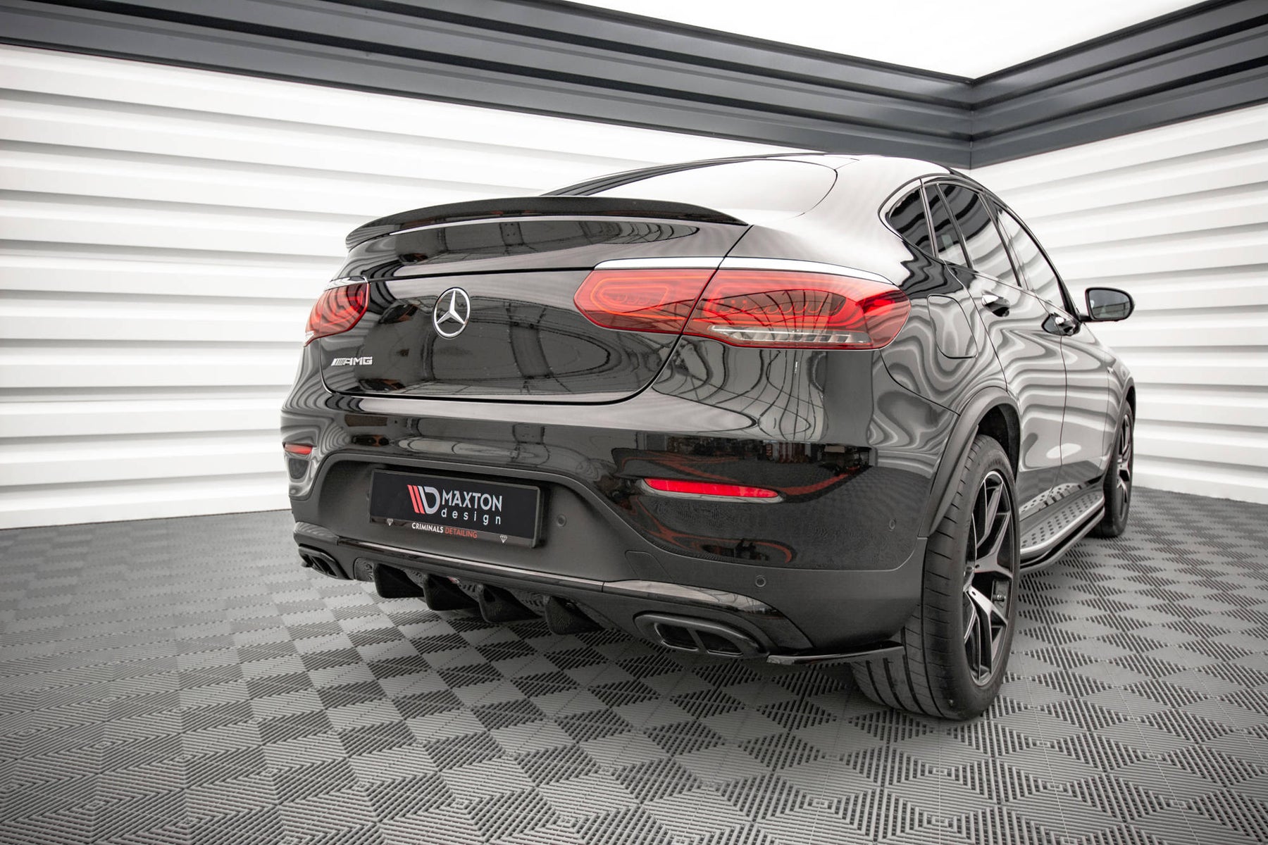 253 Cms Rear REAR VALANCE MERCEDES-BENZ GLC COUPE AMG-LINE C253 FACELIFT – Maxton ...
