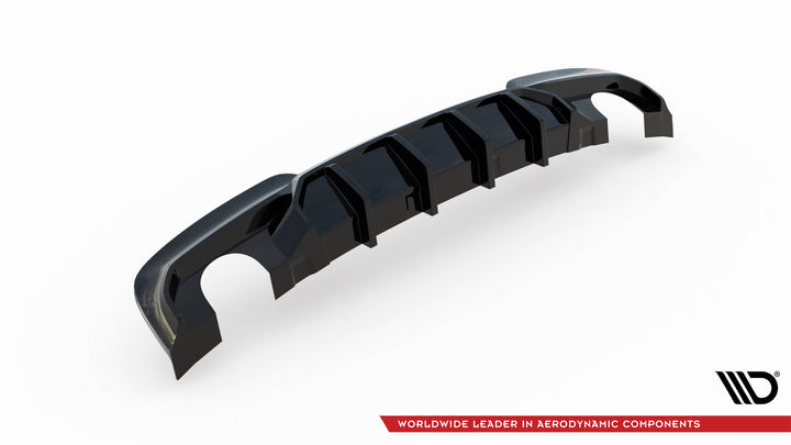 REAR VALANCE V.2 BMW 5 M-PACK F10 (VERSION WITH TWO SINGLE EXHAUSTS)