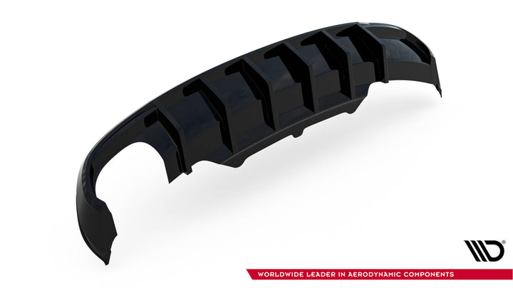 Rear Valance suitable for Audi A5 Coupe / Cabrio S-Line 8T (Single side dual exhaust version)