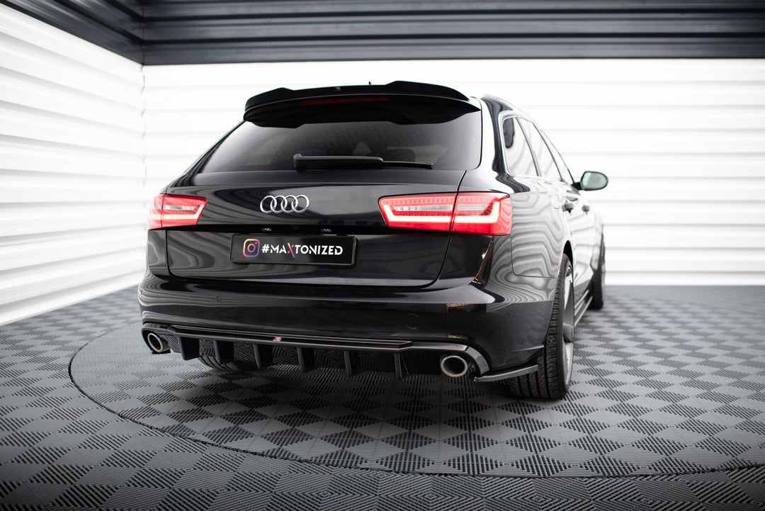 Rear Valance suitable for Audi A6 Sedan / Avant C7 (Version with single exhausts on both sides)