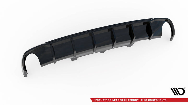 Rear Valance suitable for Audi A6 Sedan / Avant C7 (Version with single exhausts on both sides)
