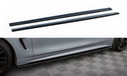 SIDE SKIRTS DIFFUSERS BMW 4 F32 M-PACK