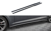 SIDE SKIRTS DIFFUSERS AUDI S5 COUPE / A5 S-LINE COUPE F5 FACELIFT