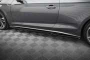 SIDE SKIRTS DIFFUSERS AUDI S5 COUPE / A5 S-LINE COUPE F5 FACELIFT