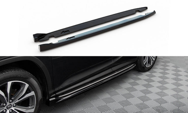 SIDE SKIRTS DIFFUSERS LEXUS RX MK4 FACELIFT