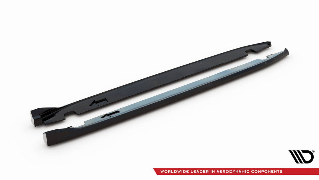 SIDE SKIRTS DIFFUSERS LEXUS RX MK4 FACELIFT (FOR RUNNING BOARDS)