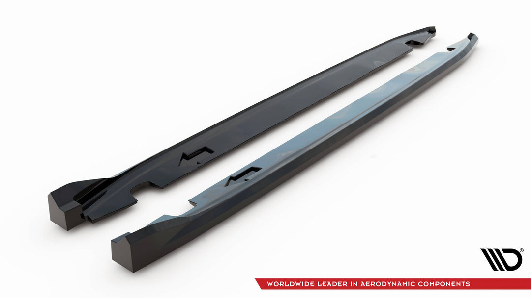 SIDE SKIRTS DIFFUSERS LEXUS RX MK4 FACELIFT (FOR RUNNING BOARDS)