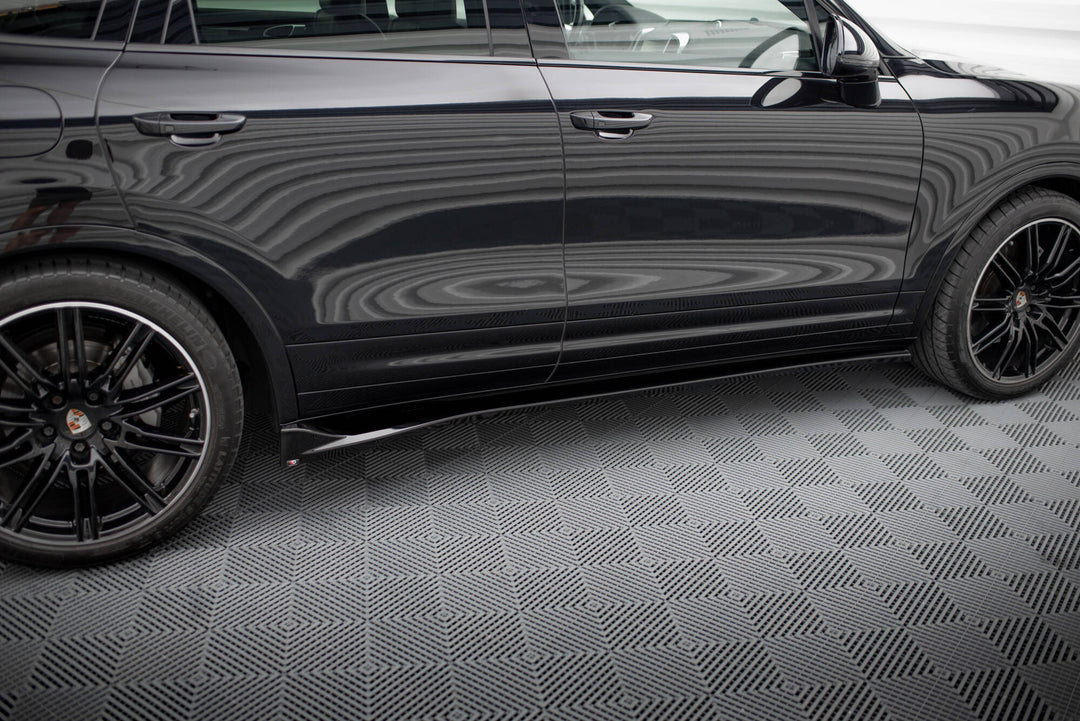 SIDE SKIRTS DIFFUSERS PORSCHE CAYENNE MK2 FACELIFT