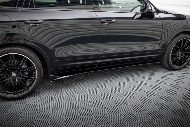SIDE SKIRTS DIFFUSERS PORSCHE CAYENNE MK2 FACELIFT