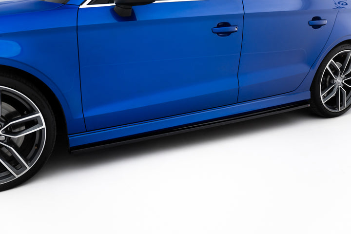 SIDE SKIRTS SPLITTERS AUDI S3 / A3 S-LINE 8V / 8V FL SEDAN