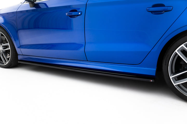 SIDE SKIRTS SPLITTERS AUDI S3 / A3 S-LINE 8V / 8V FL SEDAN