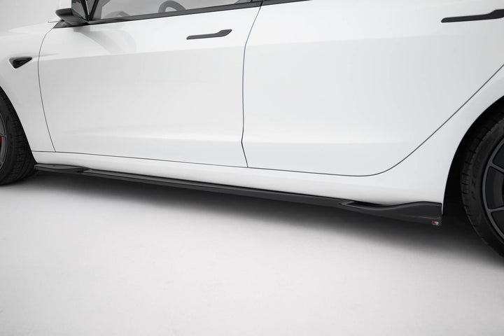 SIDE SKIRTS DIFFUSERS V.1 TESLA MODEL 3 PROJECT HIGHLAND (FACELIFT)