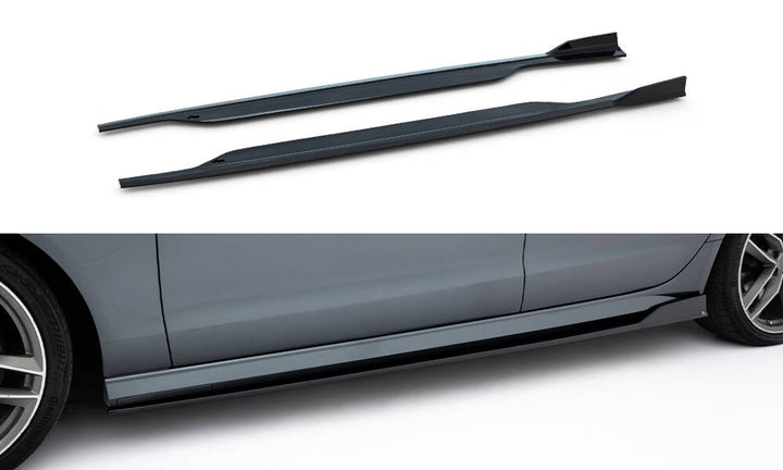 Side Skirts Diffusers V.2 Audi A6 / A6 C7 S-line/ S6 C7 Facelift