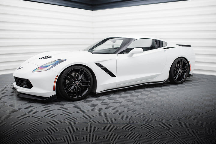 SIDE SKIRTS DIFFUSERS V.2 CHEVROLET CORVETTE C7