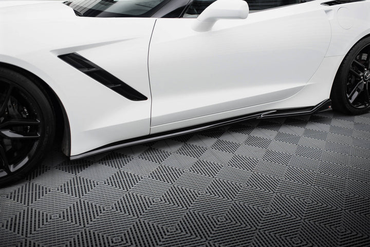 SIDE SKIRTS DIFFUSERS V.2 CHEVROLET CORVETTE C7