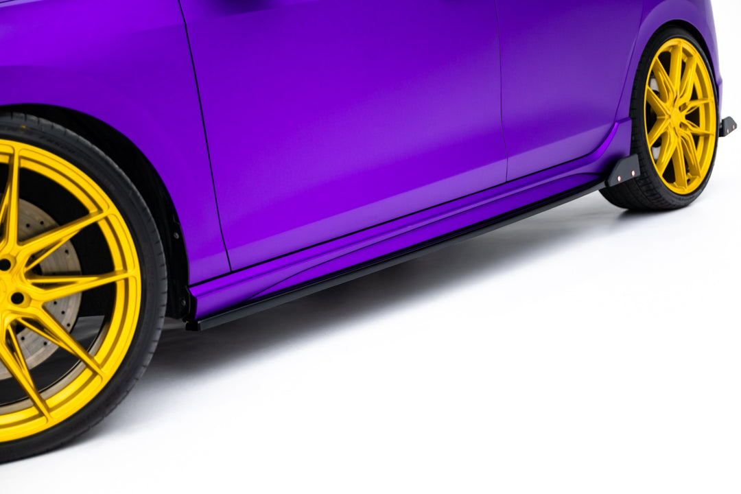 SIDE SKIRTS DIFFUSERS + FLAPS V.2 VOLKSWAGEN GOLF R MK8