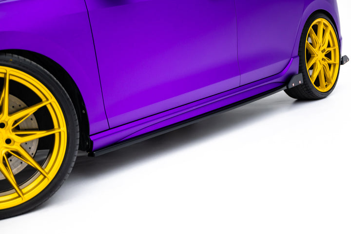 SIDE SKIRTS DIFFUSERS + FLAPS V.2 VOLKSWAGEN GOLF R MK8