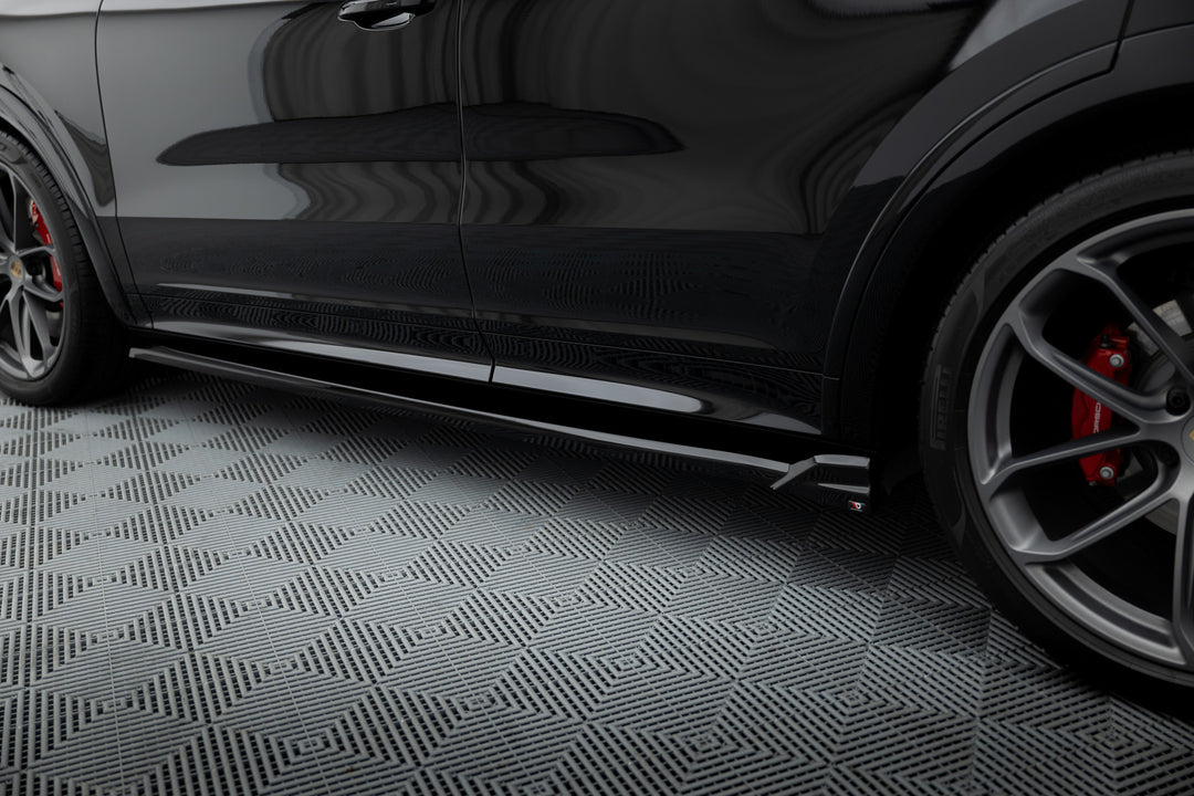 SIDE SKIRTS DIFFUSERS PORSCHE CAYENNE COUPE MK3