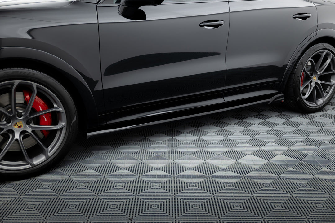 SIDE SKIRTS DIFFUSERS PORSCHE CAYENNE COUPE MK3