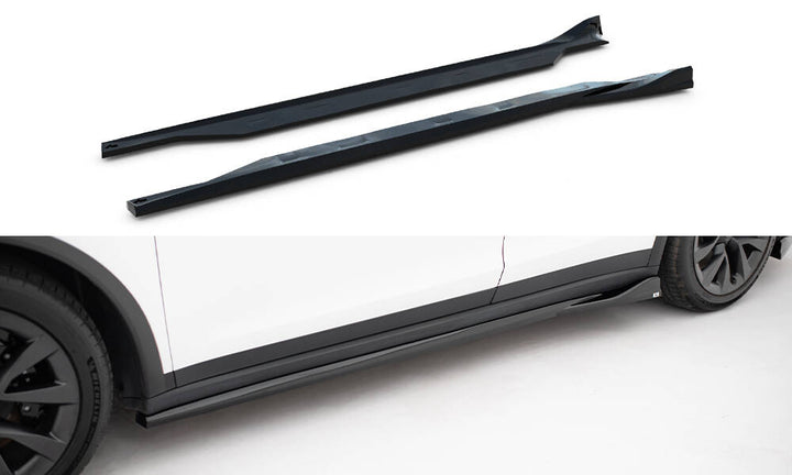 SIDE SKIRTS DIFFUSERS V.2 TESLA MODEL X MK1 FACELIFT