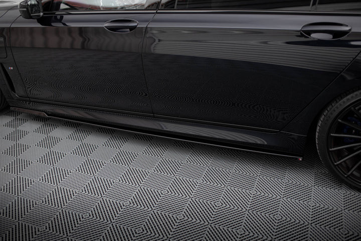 Side Skirts Diffusers V.2 for BMW 7 M-Pack G12 (LONG)