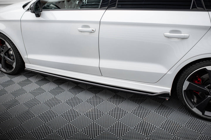 SIDE SKIRTS DIFFUSERS V.3 AUDI RS3 SEDAN 8V FACELIFT