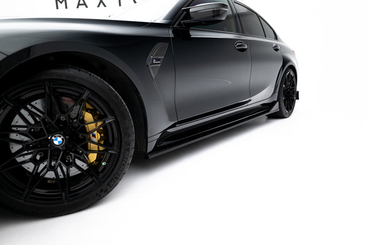 Side Skirts Diffusers V.3 CSL Look BMW M3 Sedan / Touring G80 / G81