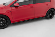 SIDE SKIRTS DIFFUSERS V.4 VW GOLF 7 R GTI FACELIFT