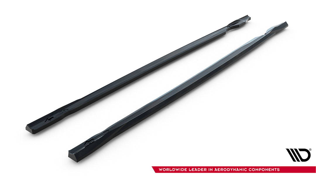 Side Skirts Diffusers V.5 Volkswagen Golf R Hatchback Mk8 / Mk8 Facelift