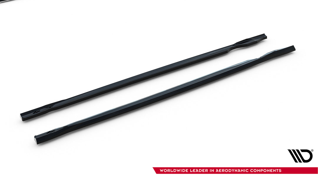 Side Skirts Diffusers V.5 Volkswagen Golf R Hatchback Mk8 / Mk8 Facelift