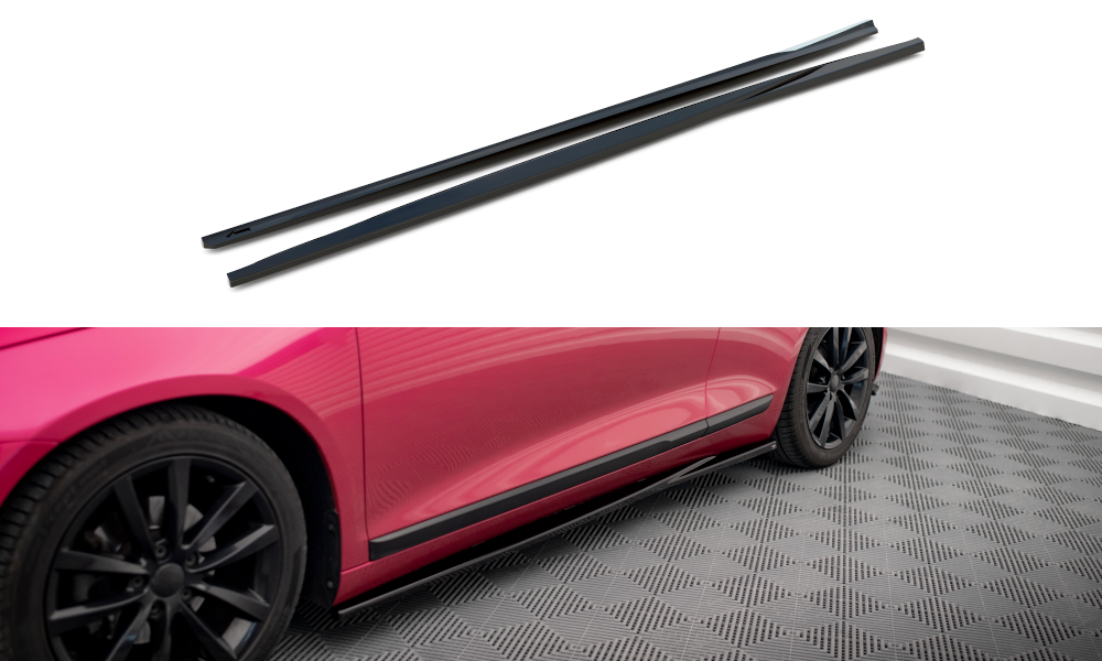 SIDE SKIRTS DIFFUSERS VOLKSWAGEN SCIROCCO MK3