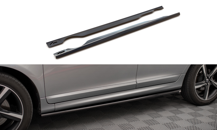 SIDE SKIRTS DIFFUSERS VOLVO XC60 R-DESIGN MK1 FACELIFT