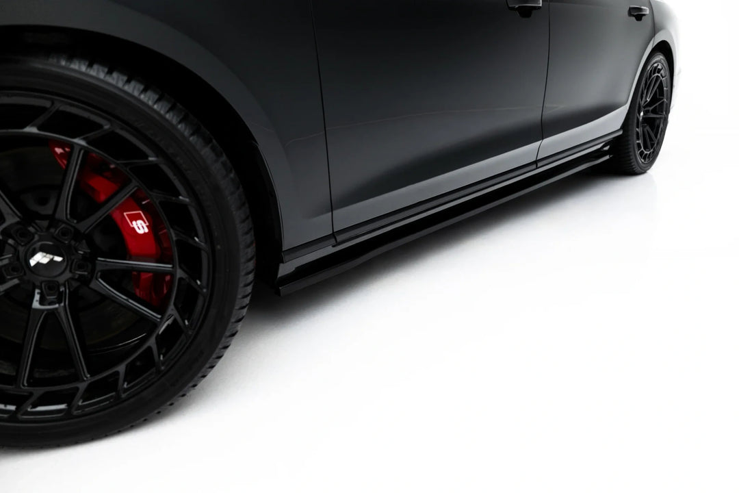 Side Skirts Diffusers suitable for Audi A8 S-Line Long D5