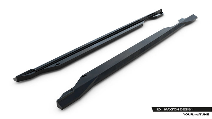 Side Skirts Diffusers suitable for Audi Q6 e-tron Standard / S-Line / SQ6 e-tron SUV / Sportback Mk1