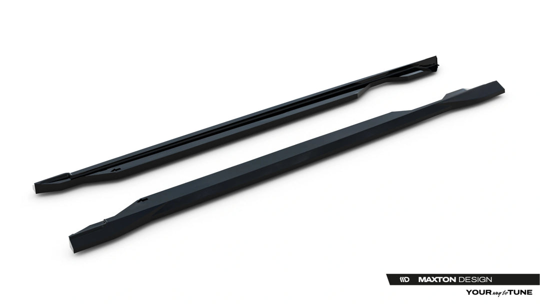 Side Skirts Diffusers suitable for Audi Q6 e-tron Standard / S-Line / SQ6 e-tron SUV / Sportback Mk1