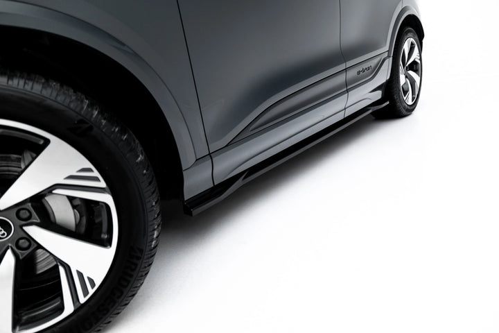 Side Skirts Diffusers suitable for Audi Q6 e-tron Standard / S-Line / SQ6 e-tron SUV / Sportback Mk1