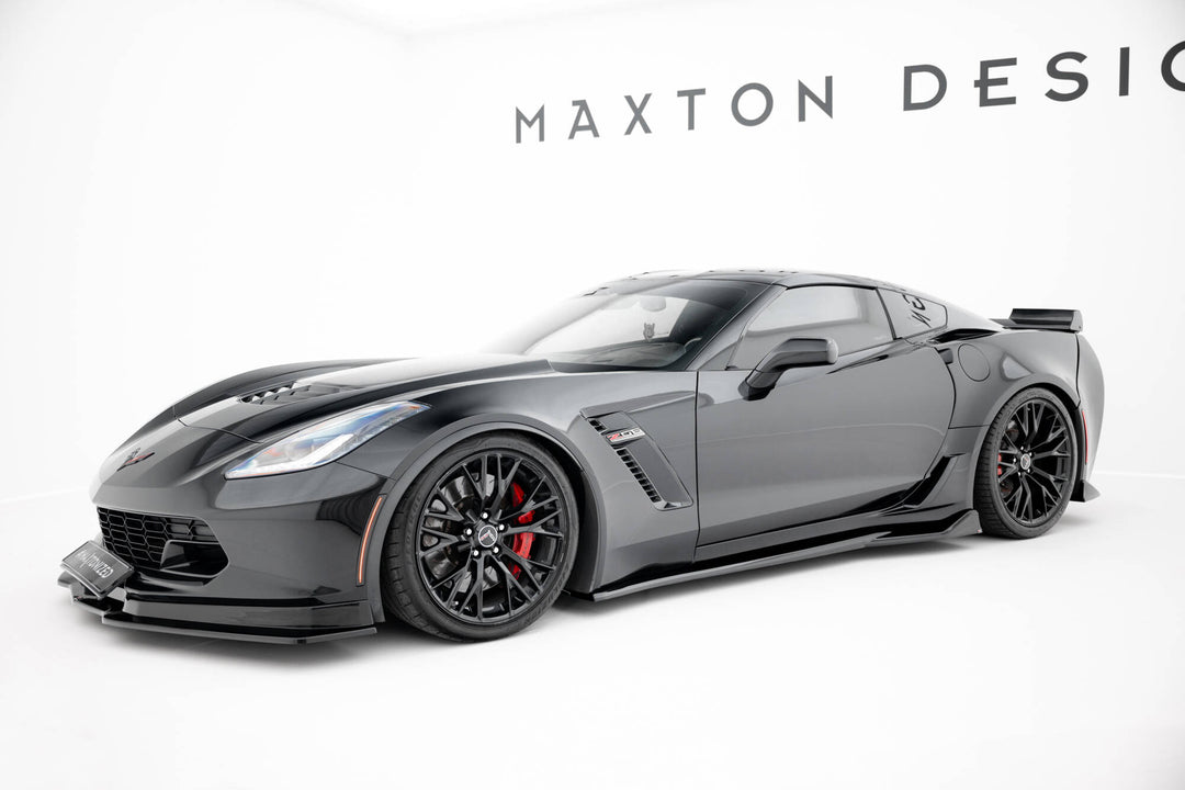 Side Skirts Diffusers suitable for Chevrolet Corvette Z06 C7