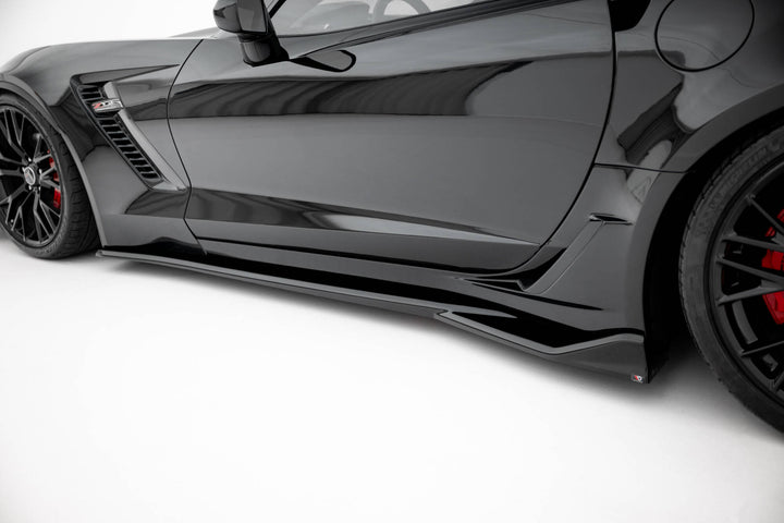Side Skirts Diffusers suitable for Chevrolet Corvette Z06 C7