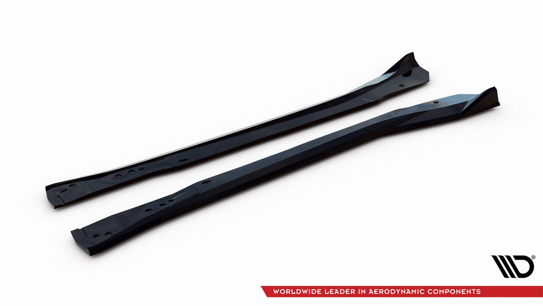 Side Skirts Diffusers suitable for Chevrolet Corvette Z06 C7