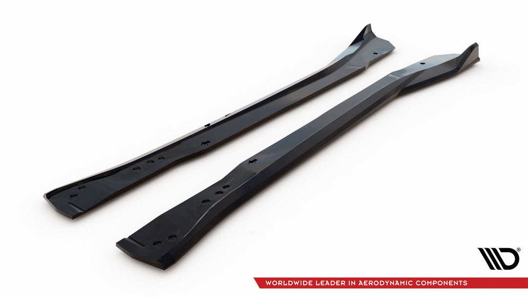 Side Skirts Diffusers suitable for Chevrolet Corvette Z06 C7