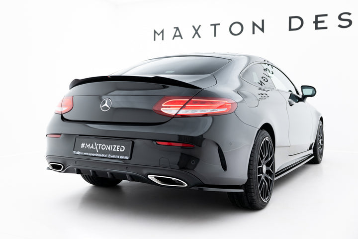 SPOILER EXTENSION MERCEDES- BENZ C-CLASS W205 COUPE AMG-LINE
